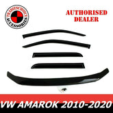 TRADIESCHOICE Bonnet Protector Guard and Weather Shields for VOLKSWAGEN VW Amarok 2010-2022| Complete Protection and Style Package
